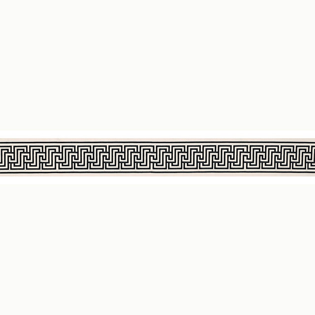 Schumacher Trim Labyrinth Tape Noir 66142 MARY MCDONALD See Sample INDIA - </p><p>Repeat: Horizontal: 2 1/2" (6CM) and Vertical: - 6" WIDE (15CM) - My Fabric Connection - Schumacher Trim Labyrinth Tape Noir 66142 MARY MCDONALD See Sample INDIA - </p><p>Repeat: Horizontal: 2 1/2" (6CM) and Vertical: - 6" WIDE (15CM) - My Fabric Connection -