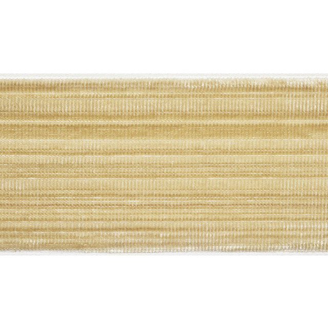 Schumacher Trim Gaspard Velvet Tape Gold 74241 STATEMENT TRIMS See Sample INDIA - </p><p>Repeat: Horizontal: - and Vertical: - 3 1/2" (9CM) - My Fabric Connection -