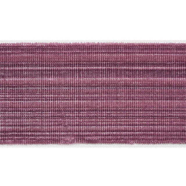 Schumacher Trim Gaspard Velvet Tape Eggplant 74242 STATEMENT TRIMS See Sample INDIA - </p><p>Repeat: Horizontal: - and Vertical: - 3 1/2" (9CM) - My Fabric Connection - Schumacher Trim Gaspard Velvet Tape Eggplant 74242 STATEMENT TRIMS See Sample INDIA - </p><p>Repeat: Horizontal: - and Vertical: - 3 1/2" (9CM) - My Fabric Connection -