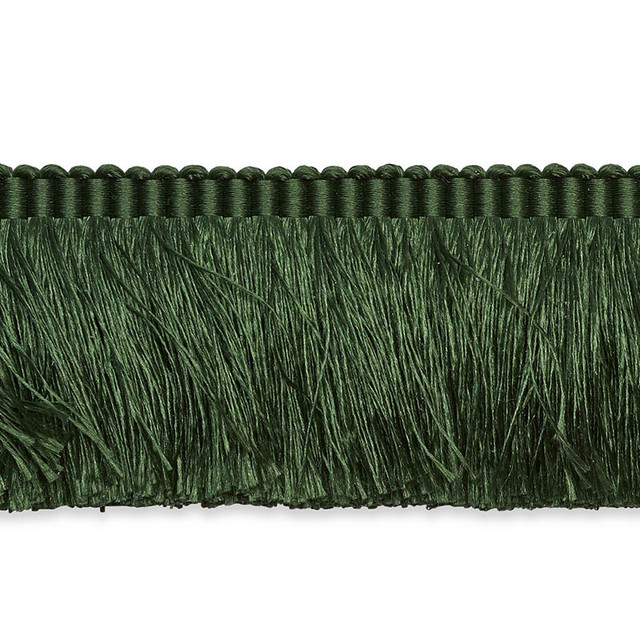 Schumacher Trim Francois Silk Brush Fringe Emerald 74594 PERFECT BASICS: TRIMS & TASSELS See Sample CHINA - </p><p>Repeat: Horizontal: - and Vertical: - 1 5/8" (4CM) - My Fabric Connection -