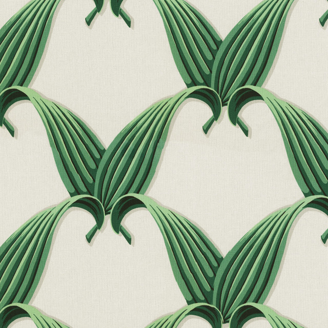 Novogratz Fabric Ombre Palm Verdigris 180210 - 80% Polyester 20% Rayon China 51000 Horizontal: 27 and Vertical: 25.25 54 - My Fabric Connection -