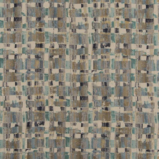 Charlotte Fabric CB800-248 Blue, Green and Teal 71% Polyester, 29% Viscose China Exceeds 30,000 Wyzenbeek Rubs (Heavy Duty) Horizontal 28.5" x Vertical 28.5" 54 Inches - My Fabric Connection -