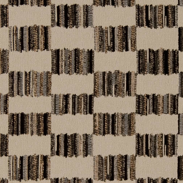 Charlotte Fabric D1640 Driftwood Eco Patterns 100% Woven Polypropylene Made In USA Exceeds 60,000 Wyzenbeek Rubs (Heavy Duty) Horizontal 4.5" x Vertical 2.5" 54 Inches - My Fabric Connection -