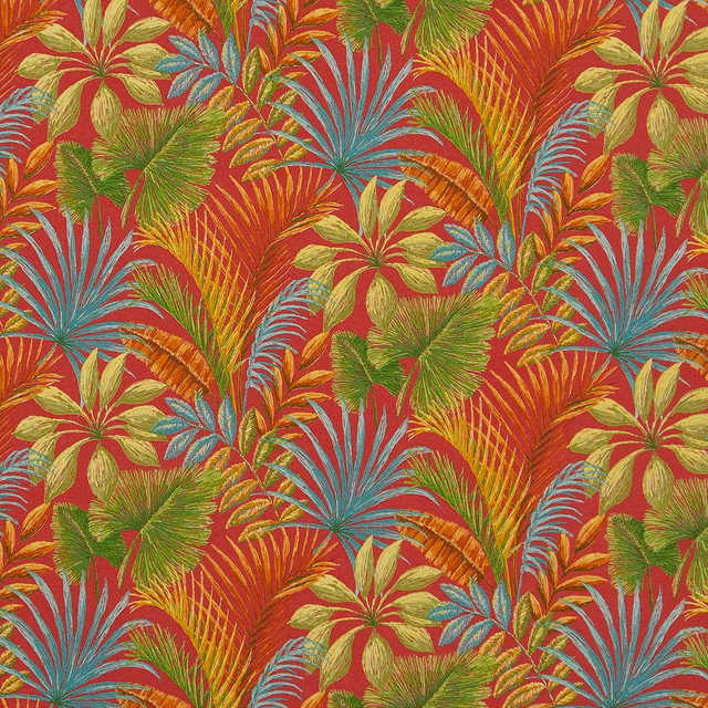 Charlotte Fabric D1664 Charleston All Seasons V 100% Acrylic Indonesia Exceeds 60,000 Wyzenbeek Rubs (Heavy Duty) Horizontal: 27" x Vertical 17.5" 54 Inches - My Fabric Connection -