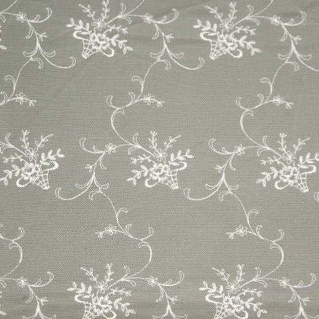Scalamandre Fabric Brigitte Sheer Ivory AU60870001 100% NYLON FRANCE LIGHT DUTY Horizontal: 14.25" and Vertical: 6" 118 - My Fabric Connection -