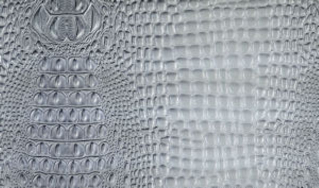 Norbar Fabric Camaro Silver EUREKA 97% POLY VINYL CHLORIDE CHINA 14 1/2"V 13"H 54 - My Fabric Connection -