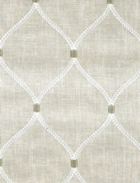 Norbar Fabric Bimini Beige Kora GALLERY 55% COTTON 20% RAYON 20% POLYESTER INDIA 6 1/4"V 4 1/4"H 54 - My Fabric Connection - Norbar Fabric Bimini Beige Kora GALLERY 55% COTTON 20% RAYON 20% POLYESTER INDIA 6 1/4"V 4 1/4"H 54 - My Fabric Connection -