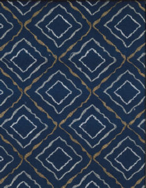 Norbar Fabric Serene Bronze White 5 GALLERY 60% COTTON 40% LINEN INDIA 8 7/8"V 4"H 52" - My Fabric Connection -
