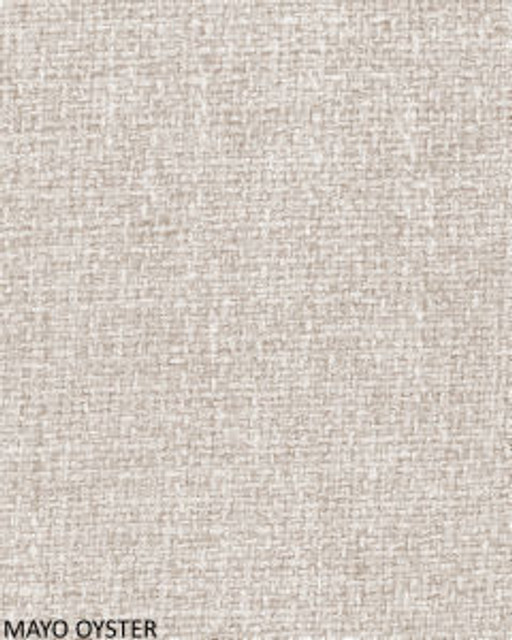 Norbar Fabric Mayo Oyster 601 RENZO 100% POLYESTER CHINA 56 - My Fabric Connection -
