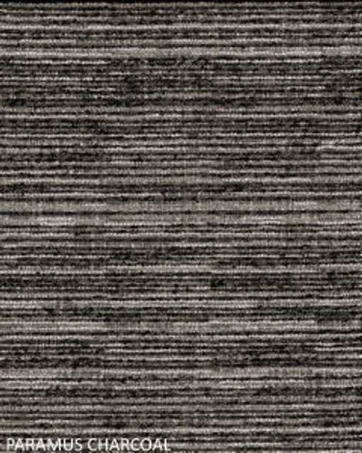 Norbar Fabric Paramus Charcoal RENZO 66% POLYESTER 34% RAYON CHINA 55 - My Fabric Connection -