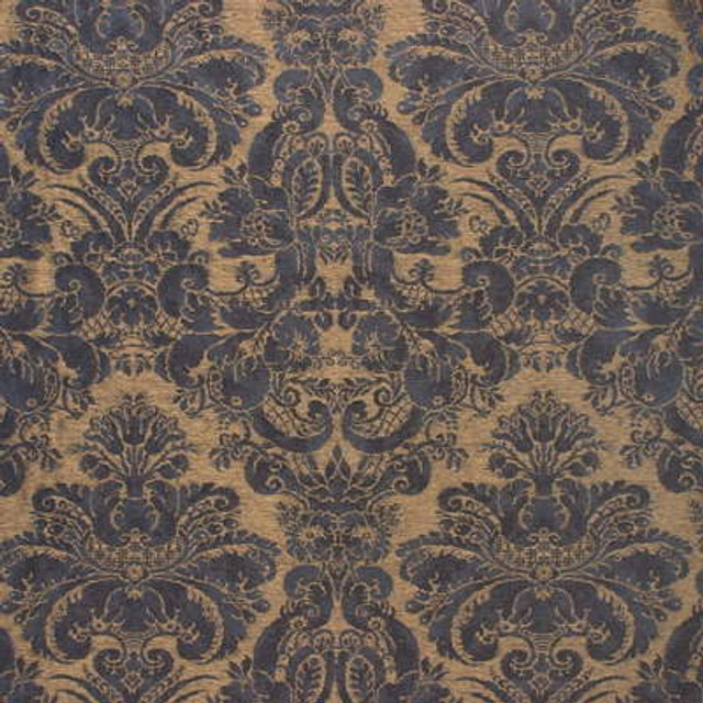 Lee Jofa Fabric Gainsborough Da Sapphir - COTTON - 85%;VISCOSE - 15% United Kingdom LIGHT Horizontal: 25 and Vertical: 29.5 50 - My Fabric Connection -