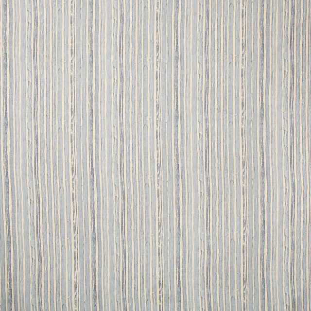 Lee Jofa Fabric Benson Stripe Faded Denim CARRIER AND COMPANY COTTON - 52%;LINEN - 48% Italy MEDIUM Horizontal: 9 and Vertical: 6.45 54 - My Fabric Connection -