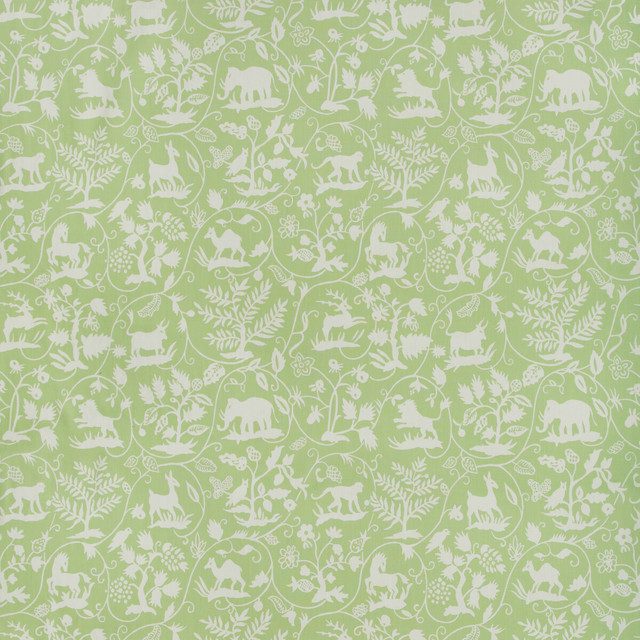 Kravet Basics Fabric Animaltale Apple BERMUDA COTTON - 100% India - Horizontal: 27 and Vertical: 27 54 - My Fabric Connection -