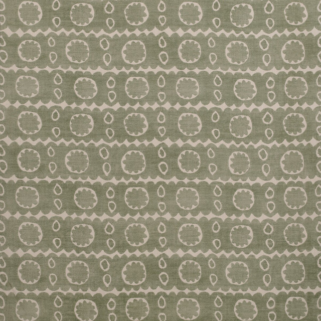Lee Jofa Fabric Osborne Green BLITHFIELD LINEN - 100% Thailand - Horizontal: 26.25 and Vertical: 17.25 52.5 - My Fabric Connection -