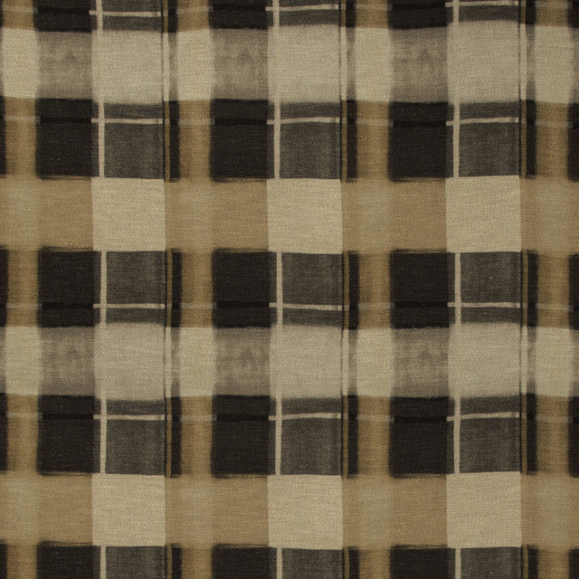 Kravet Design Fabric Blockaded Hickory BARCLAY BUTERA SAGAMORE LINEN - 52%;VISCOSE - 33%;COTTON - 15% Italy HEAVY Horizontal: 13.77 and Vertical: 21 54 - My Fabric Connection -