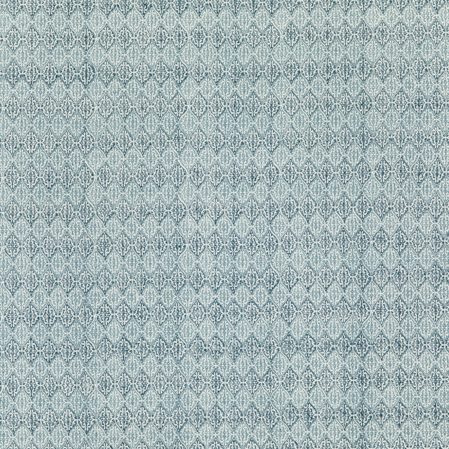G P & J Baker Fabric Tivington Soft Teal SIGNATURE PRINTS LINEN - 52%;COTTON - 48% India - Horizontal: 7.486 and Vertical: 5.516 52.402 - My Fabric Connection -