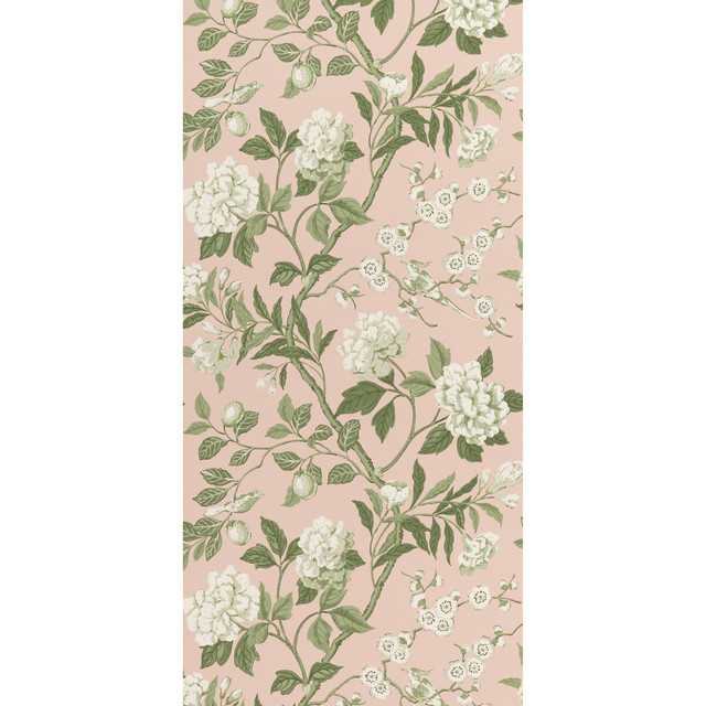 G P & J Baker Wallcovering Emperor'S Garden Blush SIGNATURE II WALLPAPERS PAPER - 100% United Kingdom - Horizontal: 20.488 and Vertical: 24.034 20.488 - My Fabric Connection -