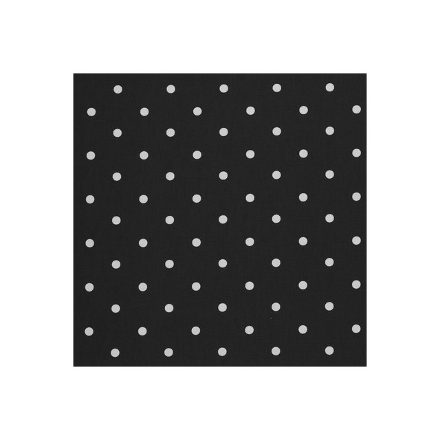 Clarke And Clarke Fabric Dotty Charcoal CLARKE & CLARKE VINTAGE CLASSICS COTTON - 100% United Kingdom MEDIUM Horizontal: 2.76 and Vertical: 2.36 54 - My Fabric Connection -