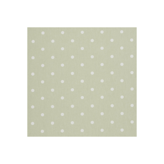 Clarke And Clarke Fabric Dotty Sage CLARKE & CLARKE VINTAGE CLASSICS COTTON - 100% United Kingdom MEDIUM Horizontal: 2.76 and Vertical: 2.36 54 - My Fabric Connection -