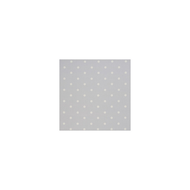 Clarke And Clarke Fabric Dotty Grey CLARKE & CLARKE VINTAGE CLASSICS COTTON - 100% United Kingdom MEDIUM Horizontal: 2.76 and Vertical: 2.36 54 - My Fabric Connection -