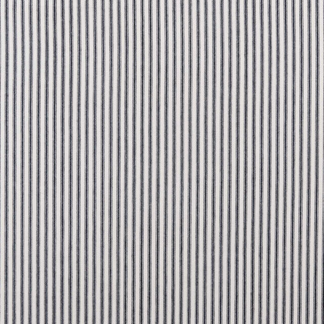 Clarke And Clarke Fabric Sutton Charcoal CLARKE & CLARKE TICKING STRIPES COTTON - 100% India MEDIUM Horizontal: 0.39 and Vertical: 0 55 - My Fabric Connection -
