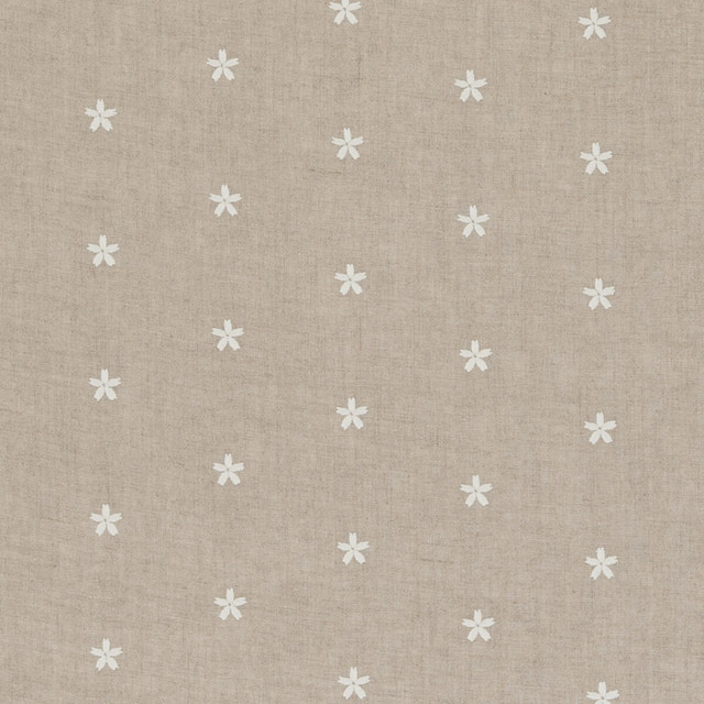 Clarke And Clarke Fabric Mitton Natural CLARKE & CLARKE RIBBLE VALLEY LINEN - 90%;COTTON - 10% India - Horizontal: 5.91 and Vertical: 3.15 53 - My Fabric Connection -