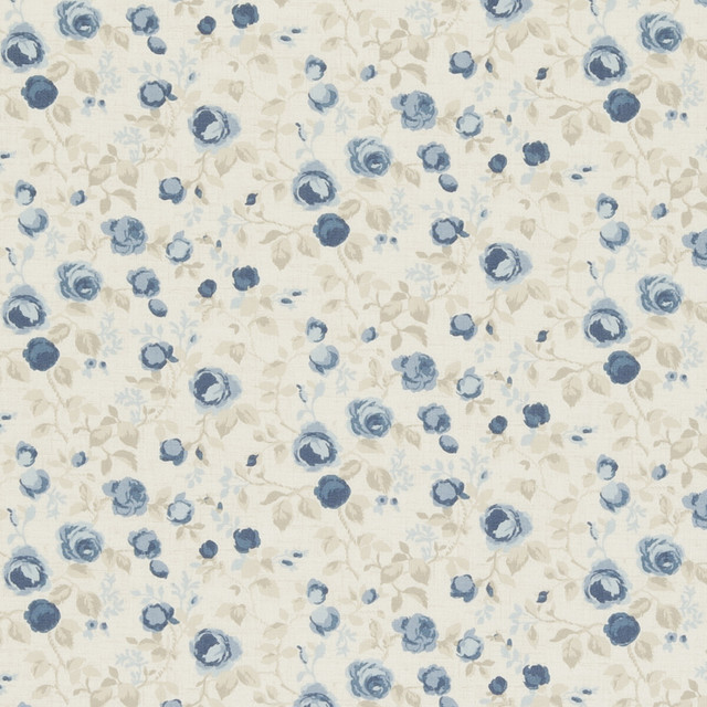 Clarke And Clarke Fabric Maude Chambray CLARKE & CLARKE GENEVIEVE COTTON - 100% United Kingdom MEDIUM Horizontal: - and Vertical: - 55.125 - My Fabric Connection -