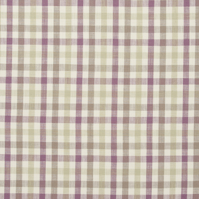 Clarke And Clarke Fabric Hatfield Orchid CLARKE & CLARKE MANOR HOUSE VISCOSE - 70%;LINEN - 30% India MEDIUM Horizontal: 3.35 and Vertical: 3.35 54 - My Fabric Connection -