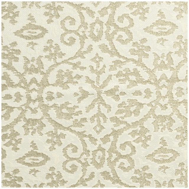 Clarke And Clarke Fabric Imperiale Ivory CLARKE & CLARKE IMPERIALE NYLON - 35%;VISCOSE - 28%;LINEN - 26%;METAL - 11% India MEDIUM Horizontal: 9.45 and Vertical: 9.65 57 - My Fabric Connection -