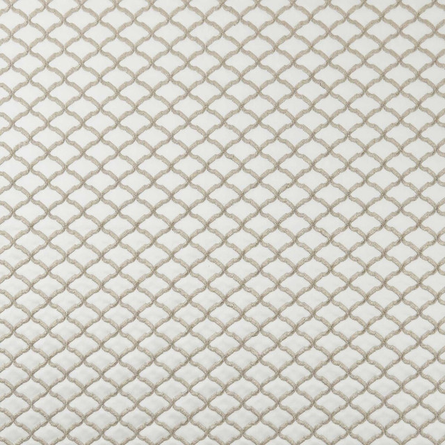Clarke And Clarke Fabric Reggio Ivory CLARKE & CLARKE IMPERIALE - India - Horizontal: 1.46 and Vertical: 1.26 55 - My Fabric Connection -