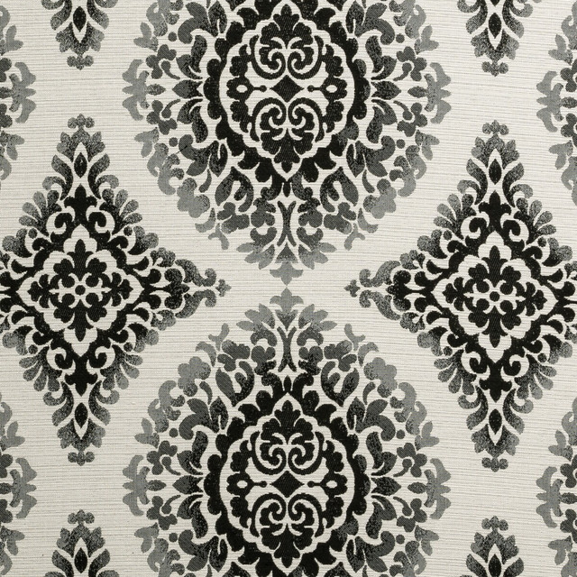 Clarke And Clarke Fabric Bw1024 Black/White CLARKE & CLARKE BLACK + WHITE POLYESTER - 52%;COTTON - 28%;VISCOSE - 20% Turkey MEDIUM Horizontal: 13.78 and Vertical: 13.39 55 - My Fabric Connection -
