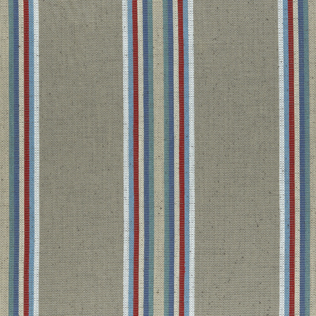 Clarke And Clarke Fabric Imani Indigo/Red CLARKE & CLARKE AMARA VISCOSE - 47%;COTTON - 24%;LINEN - 20%;POLYESTER - 8% India MEDIUM Horizontal: 10.91 and Vertical: 0.16 55 - My Fabric Connection -