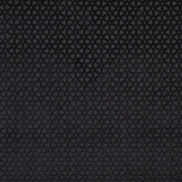 Clarke And Clarke Fabric Loreto Jet CLARKE & CLARKE LUSTRO POLYESTER - 100% China HEAVY Horizontal: 0.79 and Vertical: 0.39 55 - My Fabric Connection -