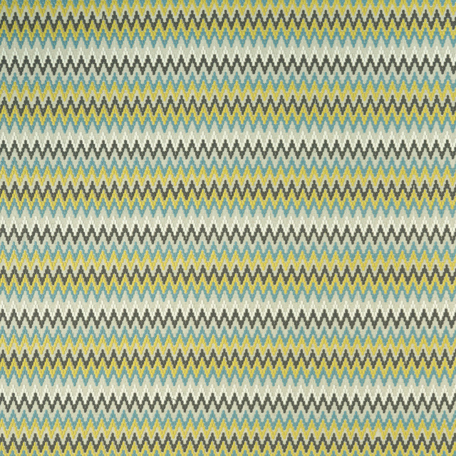Clarke And Clarke Fabric Sierra Mineral/Citron CLARKE & CLARKE MATADOR COTTON - 25%;LINEN - 25%;POLYESTER - 25%;VISCOSE - 25% India - Horizontal: 0.79 and Vertical: 6.1 52 - My Fabric Connection -