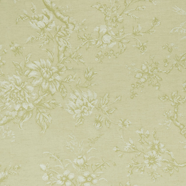 Clarke And Clarke Fabric Simone Citron CLARKE & CLARKE CASTLE GARDEN VISCOSE - 51%;COTTON - 36%;LINEN - 13% Turkey MEDIUM Horizontal: 27.56 and Vertical: 28.74 54 - My Fabric Connection -