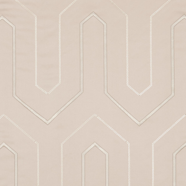 Clarke And Clarke Fabric Gatsby Blush CLARKE & CLARKE LUSSO POLYESTER - 100% India - Horizontal: 6.42 and Vertical: 9.25 54 - My Fabric Connection -