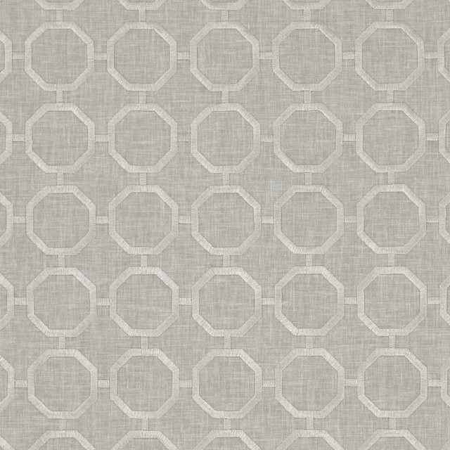 Clarke And Clarke Fabric Glamour Pebble CLARKE & CLARKE LUSSO POLYESTER - 52%;COTTON - 48% India - Horizontal: 2.56 and Vertical: 2.56 54 - My Fabric Connection -