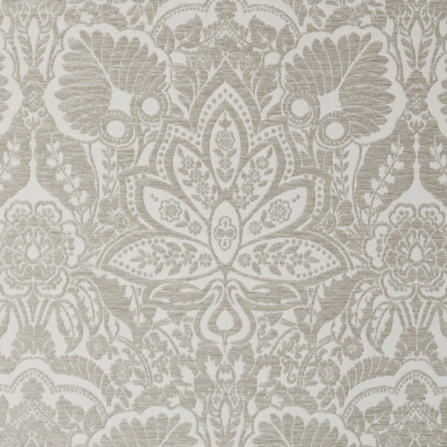 Clarke And Clarke Fabric Waldorf Champagne CLARKE & CLARKE LUSSO POLYESTER - 100% India HEAVY Horizontal: 13.58 and Vertical: 26.57 54 - My Fabric Connection -
