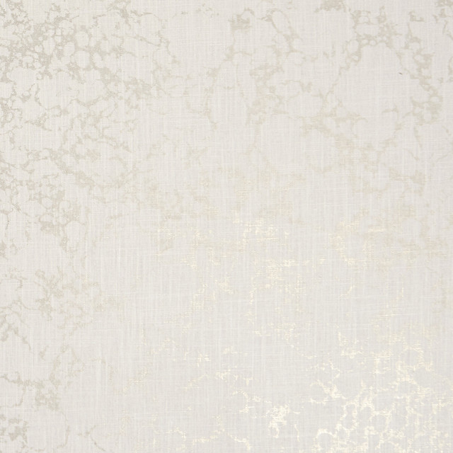 Clarke And Clarke Fabric Pietra Ivory/Gold CLARKE & CLARKE BOTANICA VISCOSE - 75%;LINEN - 25% India - Horizontal: 0 and Vertical: 19.88 54 - My Fabric Connection -
