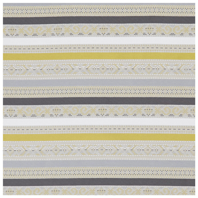 Clarke And Clarke Fabric Ommel Chartreuse/Charcoal CLARKE & CLARKE OSLO POLYESTER - 48%;VISCOSE - 36%;COTTON - 16% India MEDIUM Horizontal: 4.53 and Vertical: 7.87 54 - My Fabric Connection -