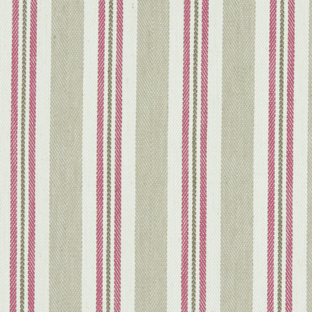 Clarke And Clarke Fabric Alderton Raspberry/Linen CLARKE & CLARKE AVEBURY COTTON - 59%;VISCOSE - 31%;LINEN - 10% India HEAVY Horizontal: 3.43 and Vertical: 0 54 - My Fabric Connection -