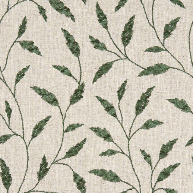 Clarke And Clarke Fabric Fairford Jade CLARKE & CLARKE AVEBURY - India - Horizontal: 12.6 and Vertical: 12.4 54 - My Fabric Connection -