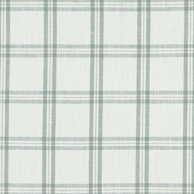 Clarke And Clarke Fabric Kelmscott Mineral CLARKE & CLARKE AVEBURY VISCOSE - 75%;LINEN - 25% India HEAVY Horizontal: 3.43 and Vertical: 3.43 54 - My Fabric Connection -