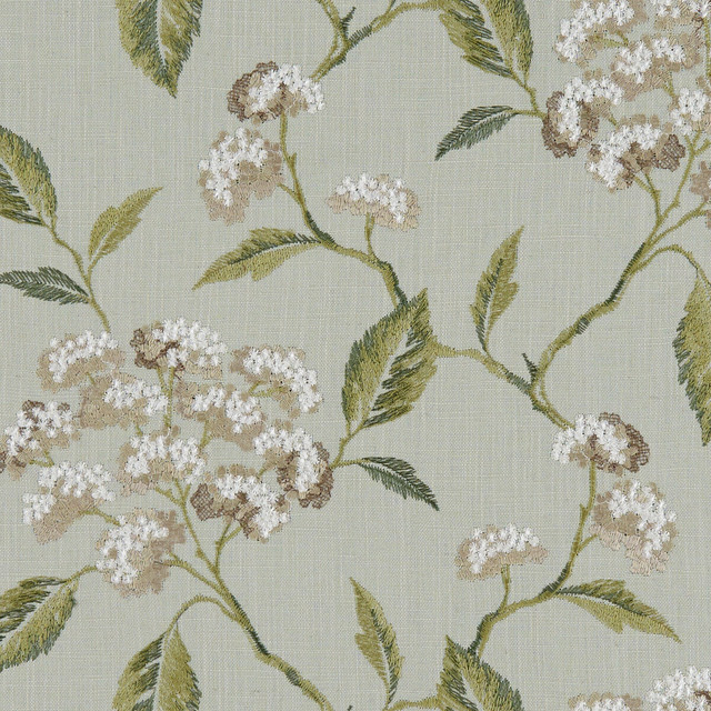 Clarke And Clarke Fabric Summerby Duckegg CLARKE & CLARKE AVEBURY VISCOSE - 75%;LINEN - 25% India - Horizontal: 16.54 and Vertical: 12.4 54 - My Fabric Connection -