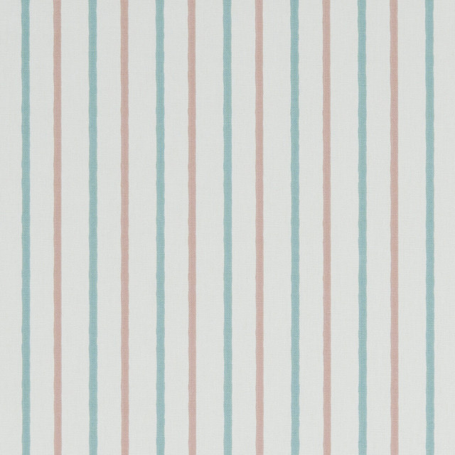 Clarke And Clarke Fabric Walcott Pastel CLARKE & CLARKE LAND & SEA COTTON - 100% Turkey MEDIUM Horizontal: 1.85 and Vertical: 12.4 54 - My Fabric Connection -