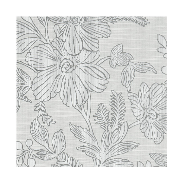 Clarke And Clarke Fabric Hollyhurst Silver CLARKE & CLARKE MARBURY POLYESTER - 58%;COTTON - 42% India MEDIUM Horizontal: 18.11 and Vertical: 29.45 55 - My Fabric Connection -