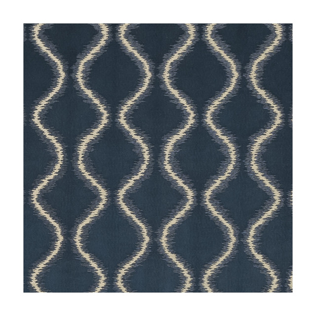 Clarke And Clarke Fabric Solare Midnight CLARKE & CLARKE LUSSO 2 POLYESTER - 57%;COTTON - 43% India - Horizontal: 9.09 and Vertical: 11.1 54 - My Fabric Connection -