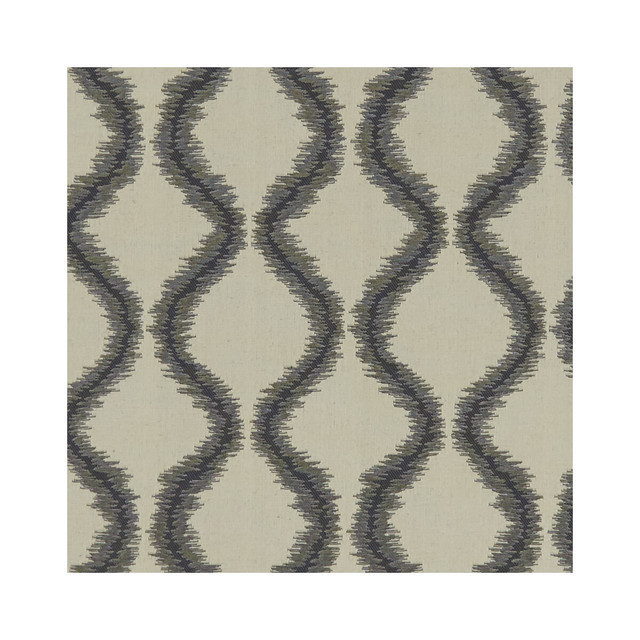 Clarke And Clarke Fabric Solare Nero CLARKE & CLARKE LUSSO 2 POLYESTER - 57%;COTTON - 43% India - Horizontal: 9.09 and Vertical: 11.1 54 - My Fabric Connection -