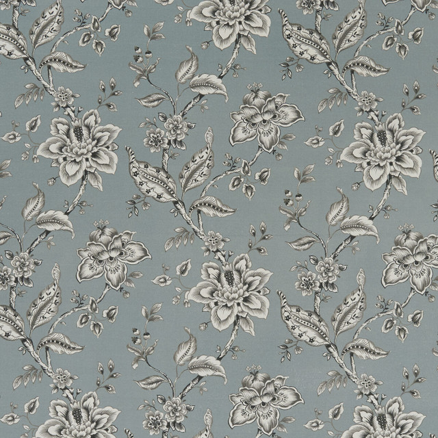 Clarke And Clarke Fabric Palampore Taupe CLARKE & CLARKE EDEN COTTON - 90%;LINEN - 10% Spain MEDIUM Horizontal: 17.75 and Vertical: 16.625 54.375 - My Fabric Connection -