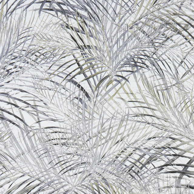 Clarke And Clarke Fabric Palmero Charcoal CLARKE & CLARKE PALMERO COTTON - 100% Spain MEDIUM Horizontal: 27 and Vertical: 35.125 54 - My Fabric Connection -